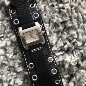 Fossil Leather Wrap Watch